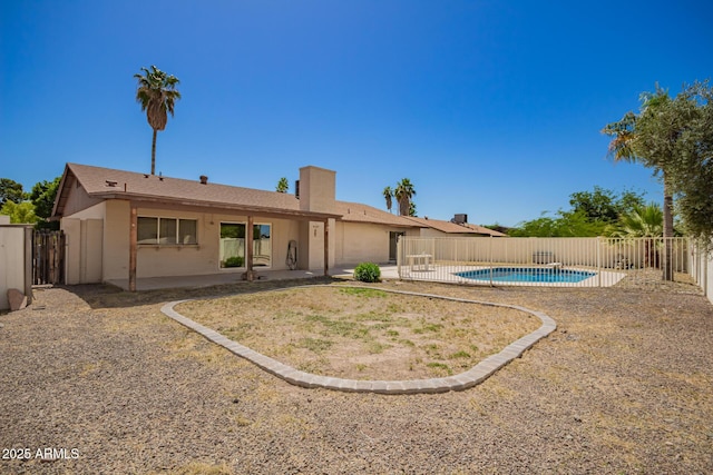 17244 N 36th Ln, Glendale, AZ 85308 - back of house featuring a fenced backyard and a patio area