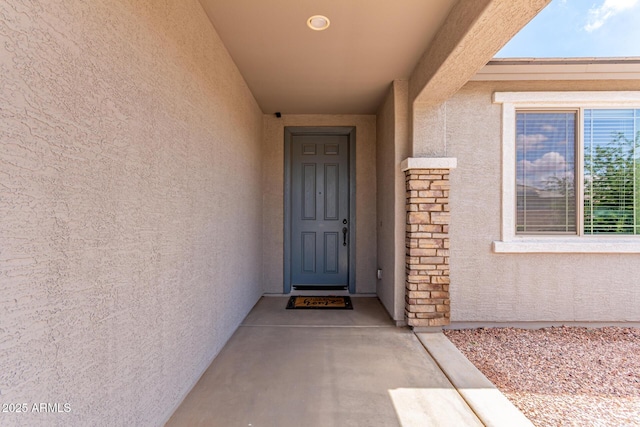 16221 W Prickly Pear Trl, Surprise, AZ 85387 - view of exterior entry featuring stucco siding