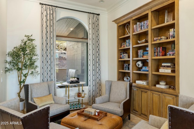 11320 N Crestview Dr, Fountain Hills, AZ 85268 - living area with ornamental molding