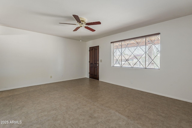 2432 W Echo Ln, Phoenix, AZ 85021 - unfurnished room featuring ceiling fan and baseboards