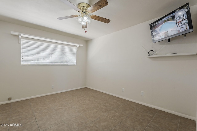 2432 W Echo Ln, Phoenix, AZ 85021 - empty room with ceiling fan and baseboards