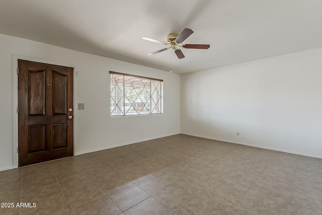 2432 W Echo Ln, Phoenix, AZ 85021 - empty room with ceiling fan and baseboards