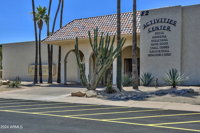 view of building exterior