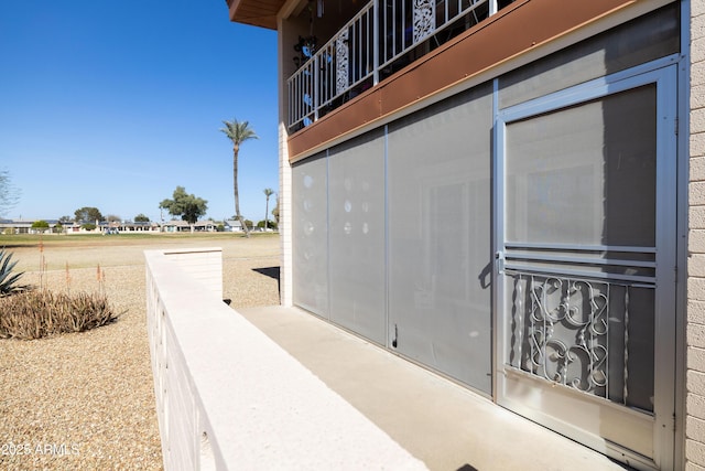 view of property exterior
