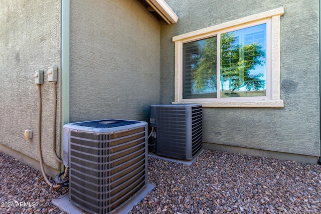 exterior details with cooling unit