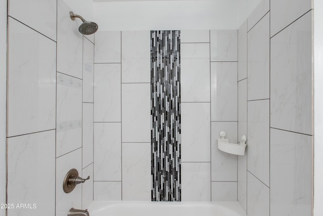 full bathroom featuring shower / tub combination