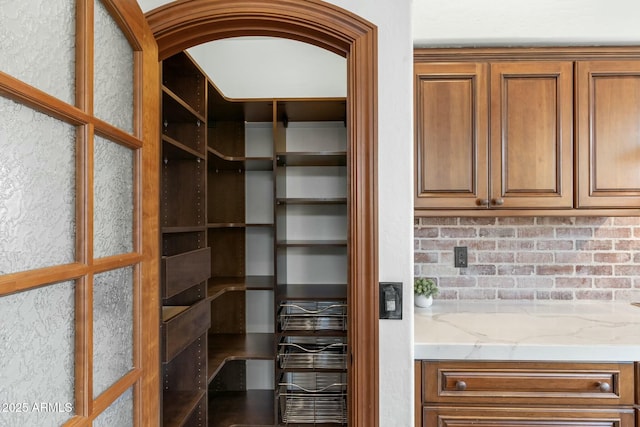 view of pantry