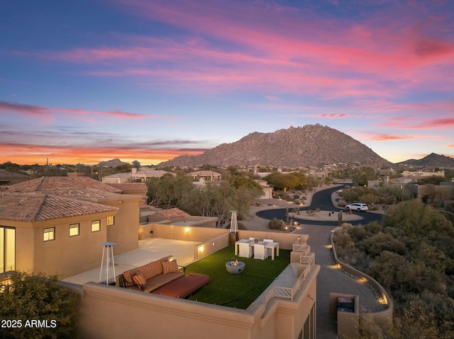 property view of mountains