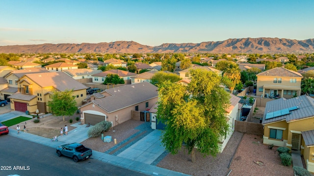 2533 W Novak Way, Phoenix, AZ 85041 - aerial perspective of suburban area featuring a mountainous background