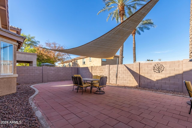 view of patio