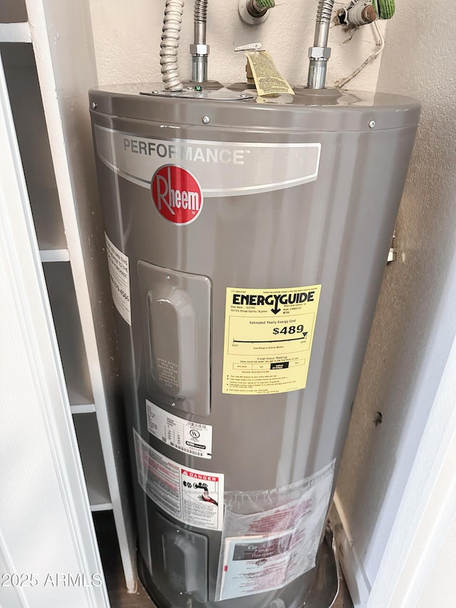 utilities with water heater