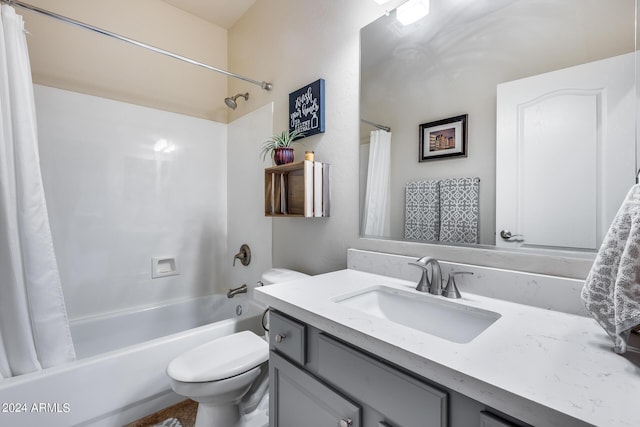 2728 W Adventure Dr, Anthem, AZ 85086 - bathroom featuring vanity and shower / bath combo