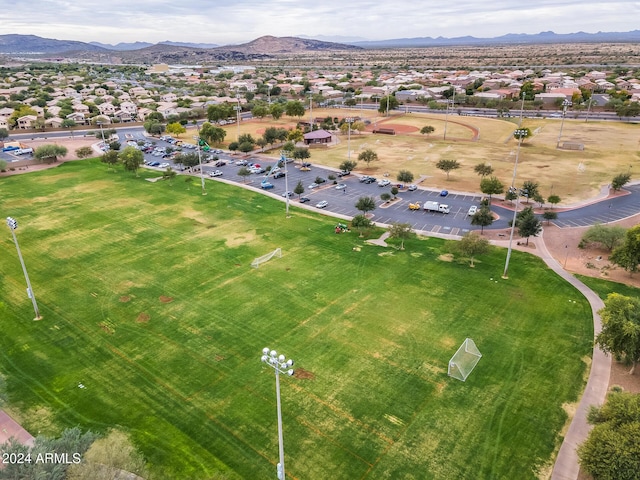 2728 W Adventure Dr, Anthem, AZ 85086 - aerial overview of property's location featuring mountains