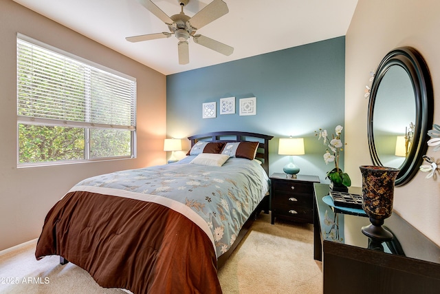 20454 N Palm Canyon Dr, Surprise, AZ 85374 - bedroom featuring carpet floors and a ceiling fan