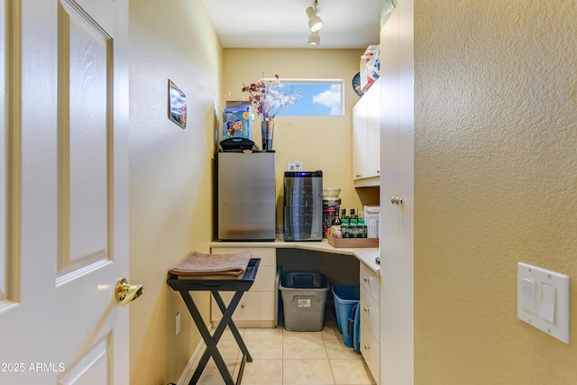 20454 N Palm Canyon Dr, Surprise, AZ 85374 - hall featuring track lighting and light tile patterned flooring