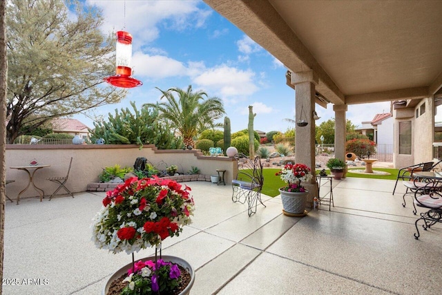 view of patio / terrace