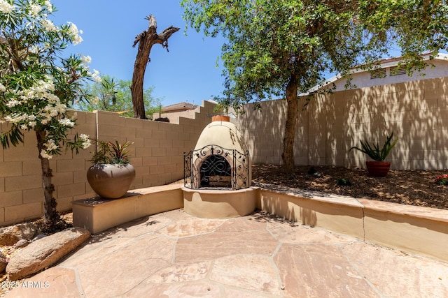 13420 W Berridge Ln, Litchfield Park, AZ 85340 - view of patio with fence