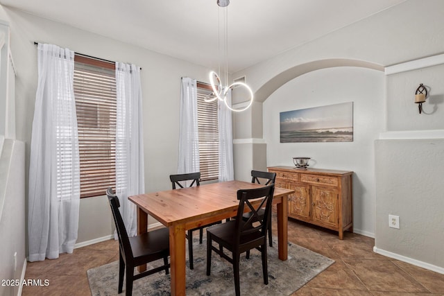 13420 W Berridge Ln, Litchfield Park, AZ 85340 - tiled dining area with baseboards