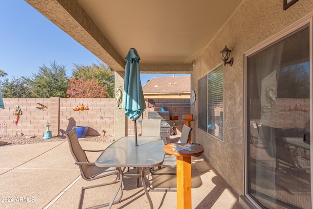 view of patio / terrace