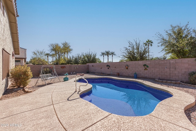 view of swimming pool