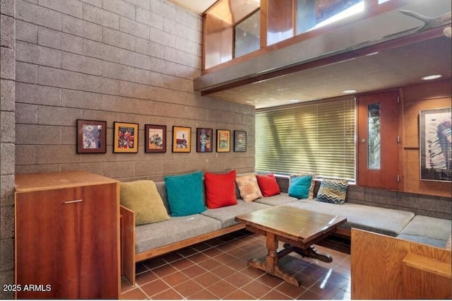 25232 N Horseshoe Trl, Scottsdale, AZ 85255 - living area featuring tile patterned flooring