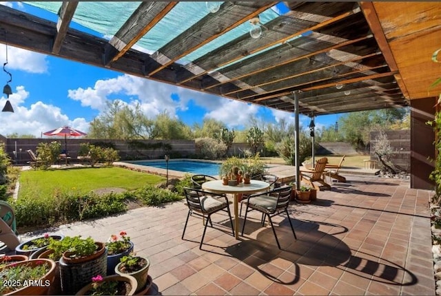 25232 N Horseshoe Trl, Scottsdale, AZ 85255 - view of patio with a pergola