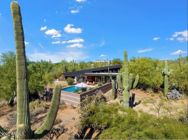 25232 N Horseshoe Trl, Scottsdale, AZ 85255 - view of back of house