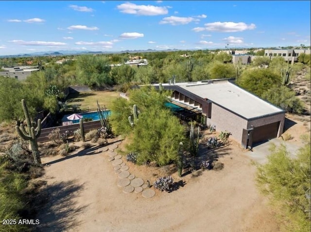 25232 N Horseshoe Trl, Scottsdale, AZ 85255 - view from above of property