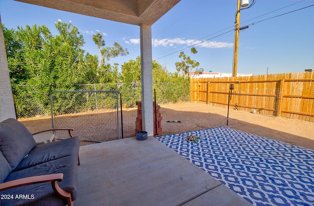 view of patio