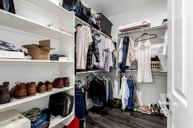 3715 S 57th Ln, Phoenix, AZ 85043 - walk in closet with wood finished floors