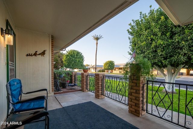 view of patio