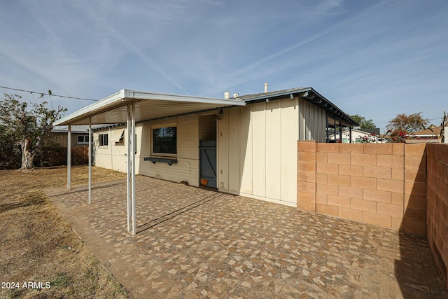 view of rear view of house