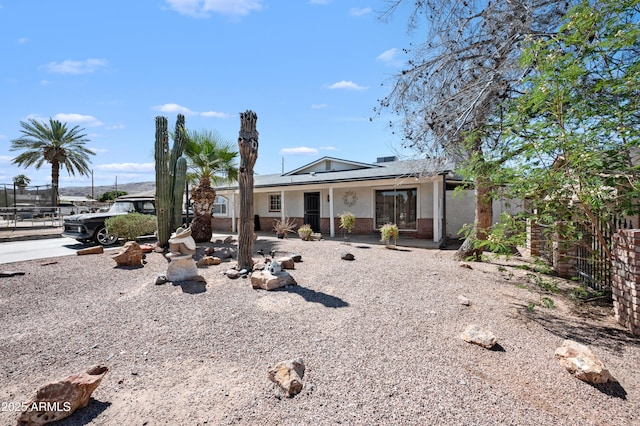 405 W Monte Way, Phoenix, AZ 85041 - view of front of home with brick siding and stucco siding