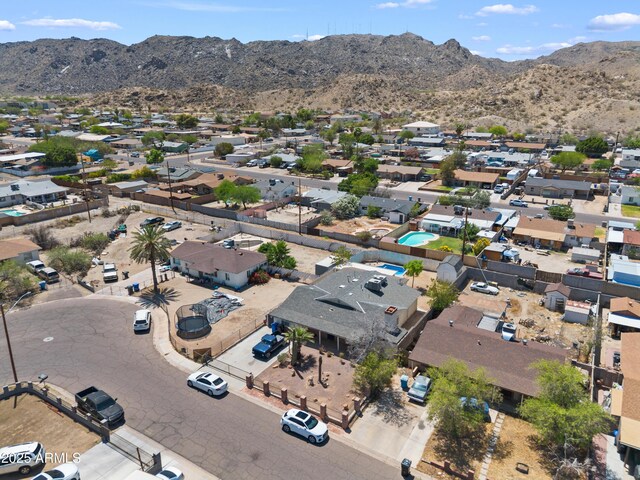 405 W Monte Way, Phoenix, AZ 85041 - aerial view of residential area featuring a mountainous background