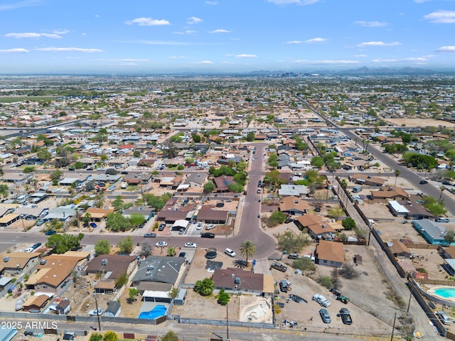 405 W Monte Way, Phoenix, AZ 85041 - aerial view of property's location featuring nearby suburban area and a pool