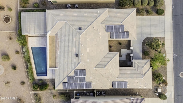 drone / aerial view