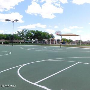291 E Canyon Rock Rd, San Tan Valley, AZ 85143 - view of basketball court with community basketball court