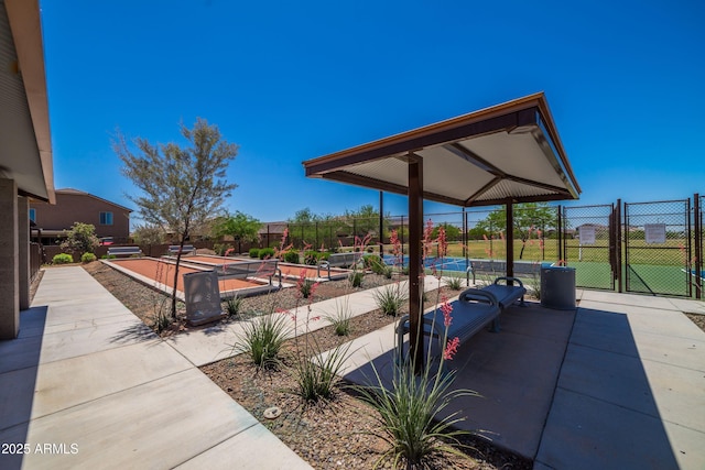 17373 W Jessie Ln, Surprise, AZ 85387 - view of patio with a garden