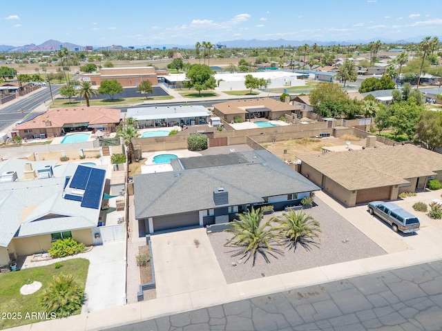 310 E Fremont Dr, Tempe, AZ 85282 - aerial perspective of suburban area featuring mountains