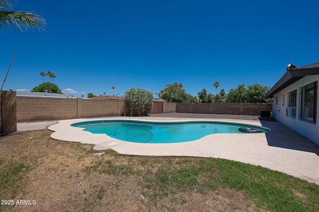 310 E Fremont Dr, Tempe, AZ 85282 - view of swimming pool with a patio area and central air condition unit