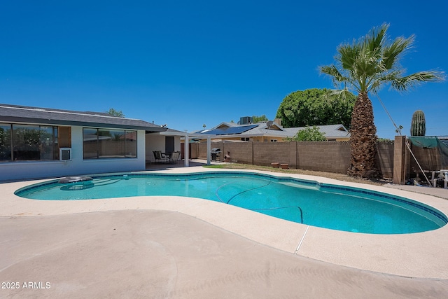 310 E Fremont Dr, Tempe, AZ 85282 - view of pool with a patio area and a fenced backyard
