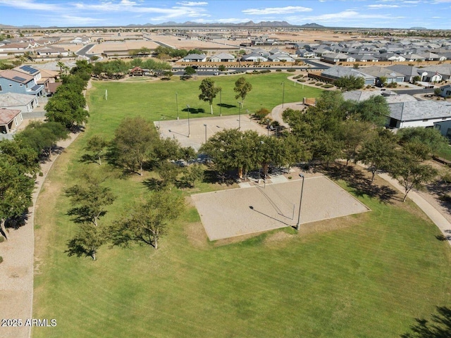 birds eye view of property featuring a residential view