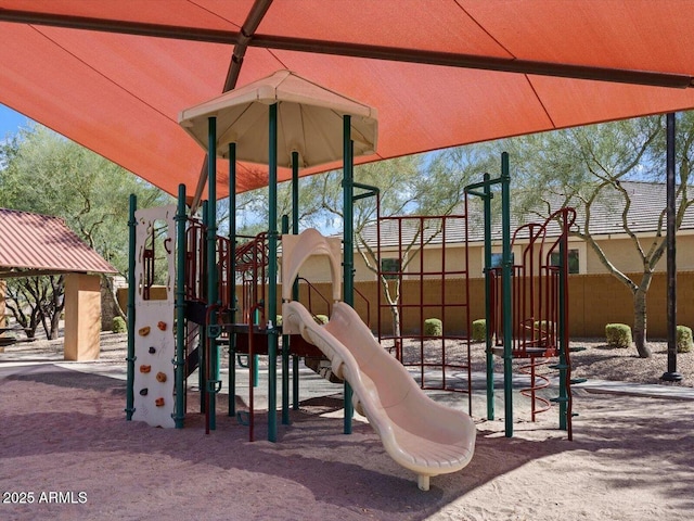 view of community playground