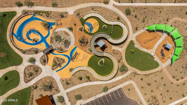 drone / aerial view