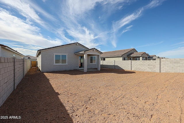 view of rear view of house