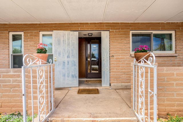 2001 Golf Links Rd, Sierra Vista, AZ 85635 - doorway to property with brick siding