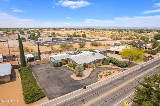 2001 Golf Links Rd, Sierra Vista, AZ 85635 - aerial view of property and surrounding area featuring a mountain backdrop