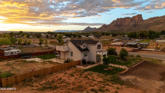 property view of mountains