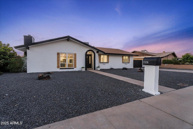 3506 W Yucca St, Phoenix, AZ 85029 - view of front of property featuring a chimney