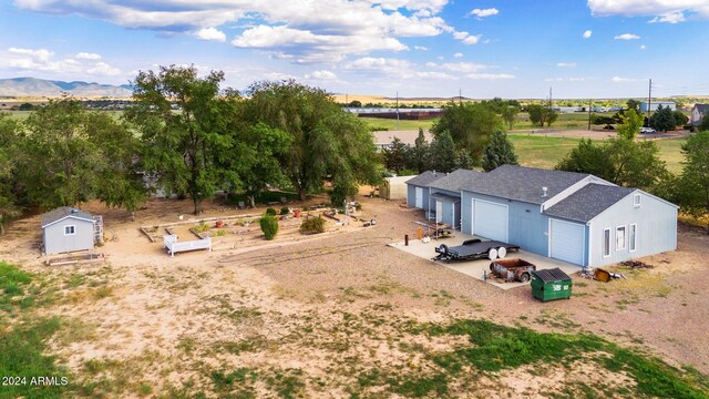 1120 N Rd 1 E, Chino Valley, AZ 86323 - view from above of property featuring a mountainous background
